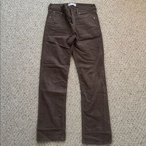 NWOT GAP Vintage High Rise Slim Corduroy Pants - 28 - Taupe